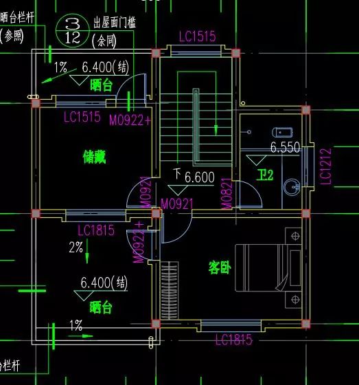 5款80平的农村小别墅户型图,第1款最实尚,第5