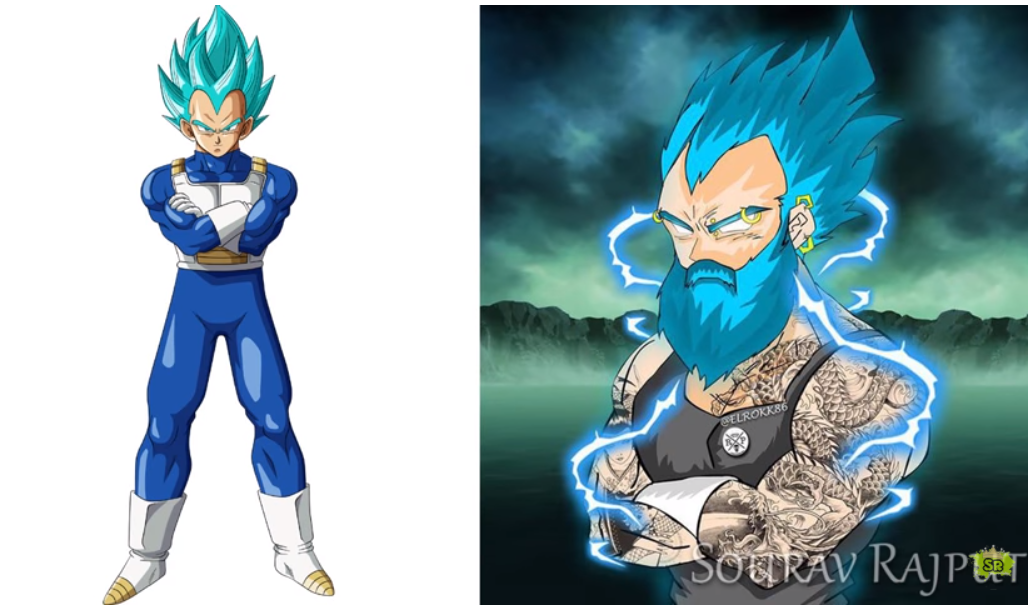 龙珠超,盘点战士们变老的样子,传超布罗利沦落成为一个花和尚?