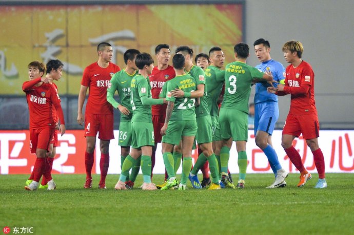 中超第28轮战报+实时积分榜 贵州提前2轮降级