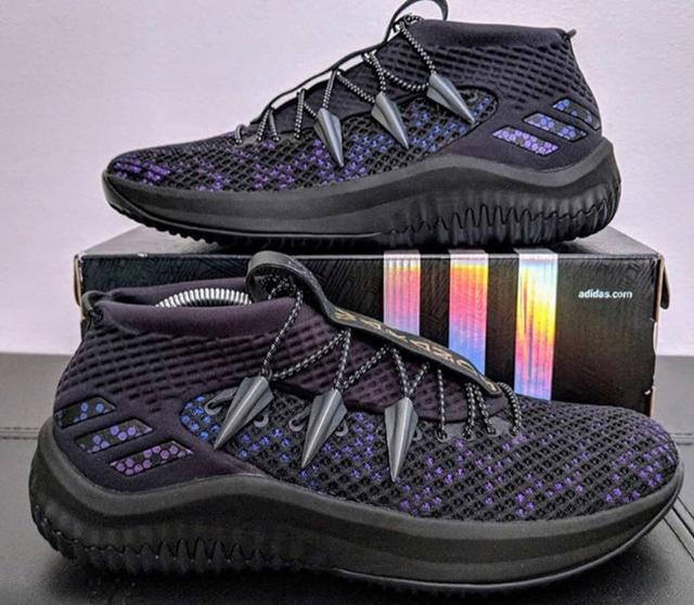 利拉德Dame 4 x《黑豹》联名鞋款曝光!改良版