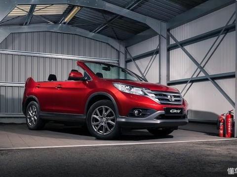 Honda CR-V“对半切”半价卖你　敞篷版愚人节限定贩售