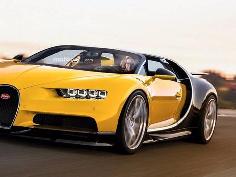 布加迪Veyron敞篷版效果图曝光