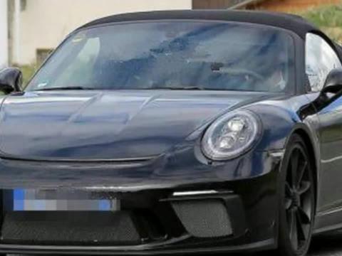 全新保时捷911 Speedster路试谍照