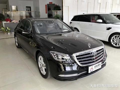 新款“奔驰S级”到店, 313马力+9AT, 110万出头, 气场不输宾利
