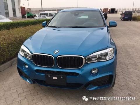 一天一车报价高端性能城市运动SUV18款宝马X6最新配置报价行情