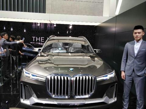 2018北京车展 宝马X7中国首发 网友都说大猪鼻子毁容了！