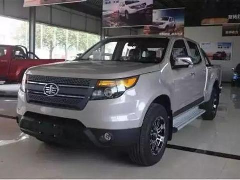 一汽全新皮卡，看前脸以为是探险者，造型霸气，售价10万左右！