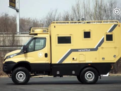 新星房车集团就推出了全新的新星北斗越野房车Y600