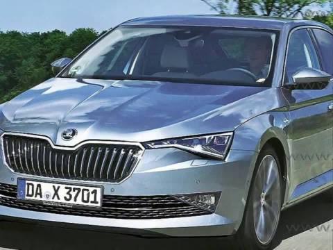 斯柯达速派中期改款效果图  更加运动