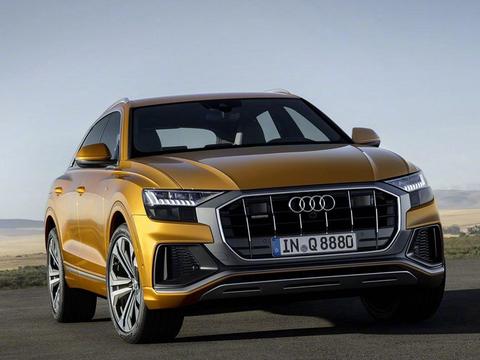 奥迪Q8正式首发，脸更凶，劲更大，和平常的奥迪不太一样