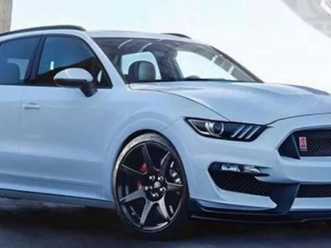 福特野马旅行版效果图