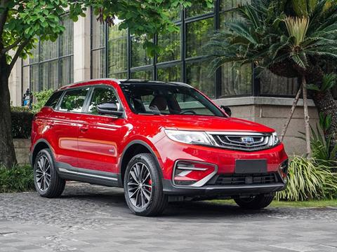 吉利也玩运动版SUV，博越两款运动版车型上市