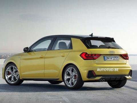 奥迪新一代A1官图曝光：继官方预告之后，全新A1官图集曝光