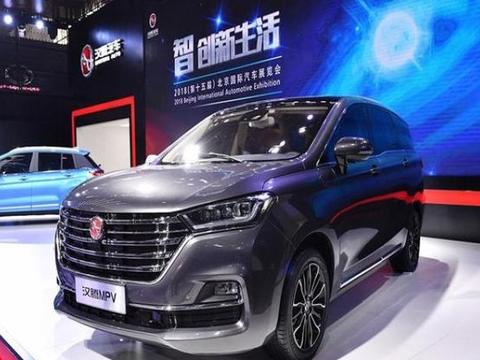 汉腾推出MPV，标配18寸轮毂+6气囊，或7万，比宝骏730漂亮
