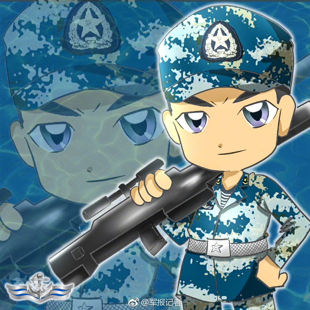 送你海军头像,一起为浪花白庆生