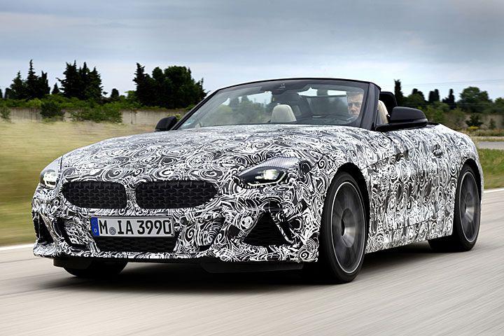 预告上空敞篷新一代，宝马首度释出大改款Z4 Roadster M40i视频