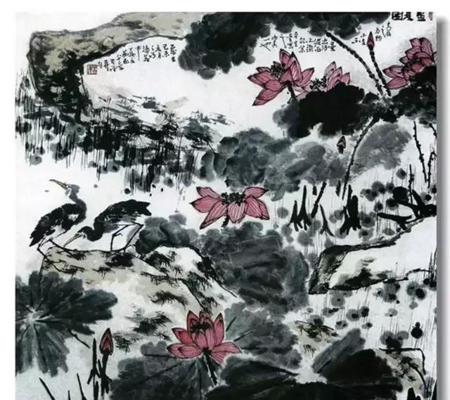 八大国画巨匠的顶尖代表画作