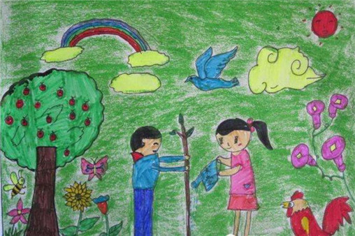 2018五一画画图片大全简单好看，关于五一劳动节的画图片