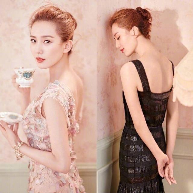 9位有天鹅颈的女星赵丽颖性感迪丽热巴令人心动