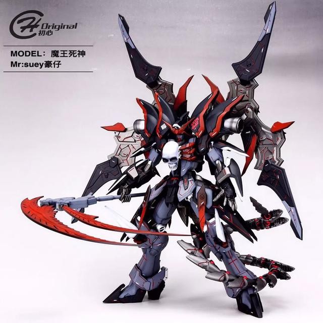 佳作:龙桃子凉了,用模型致敬逝去的死神,魔王