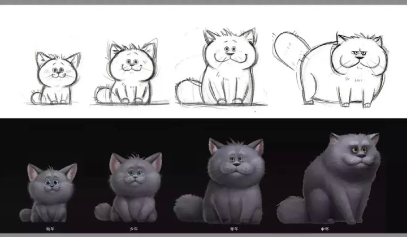 《猫与桃花源》概念设计，一起去电影院聚众吸猫吧