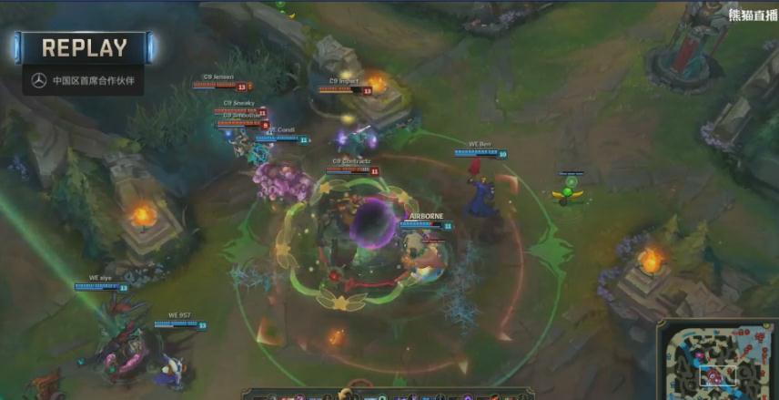 WE Vs C9第五局比赛完整版 恭喜WE! 再见C9!