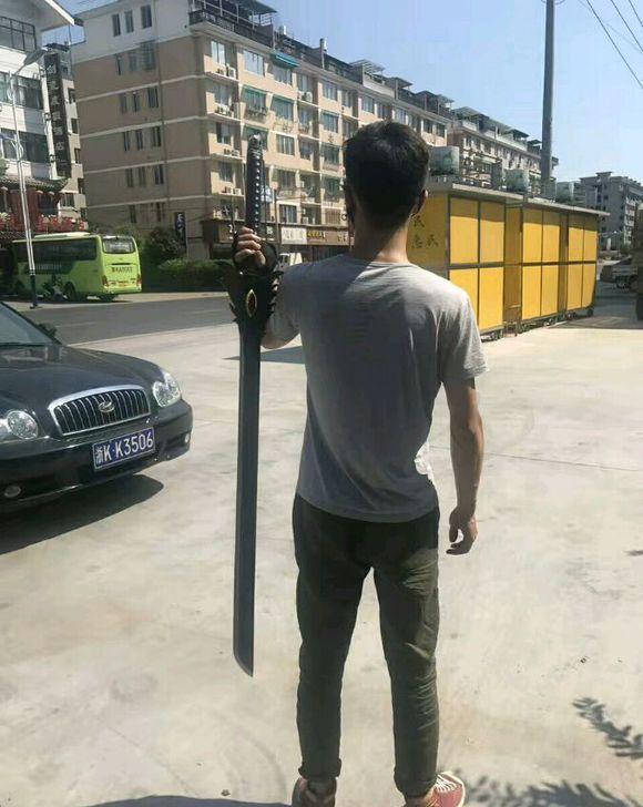 DNF玩家自制荒古太刀, 还原度太高