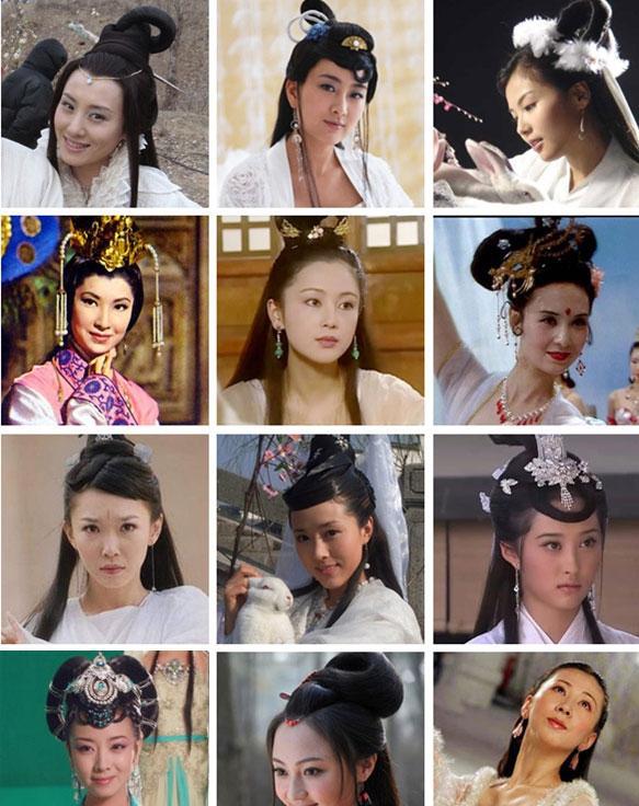 不过其中令人最惊艳的当然还是《宝莲灯》时期的嫦娥啦!