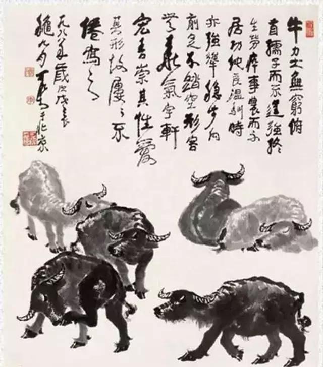 八大国画巨匠的顶尖代表画作