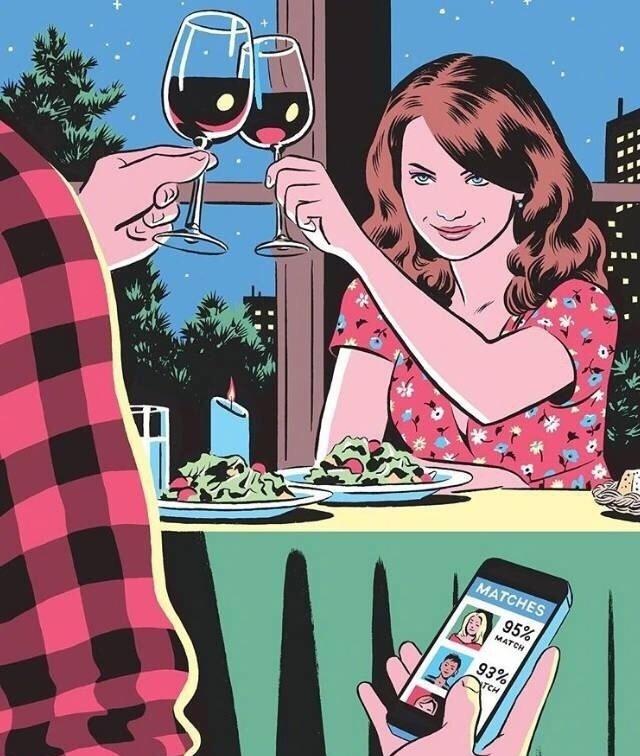 颇有深度的一组插画,哪张戳中你的心? ?