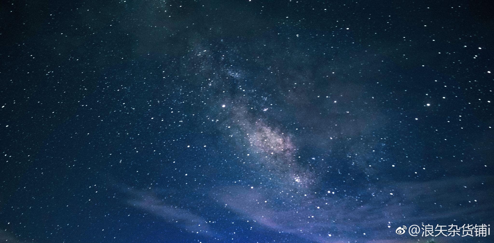 黄山光明顶星空下