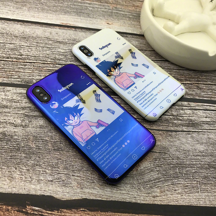 1、ins风格七龙珠蓝光手机壳,购买地址