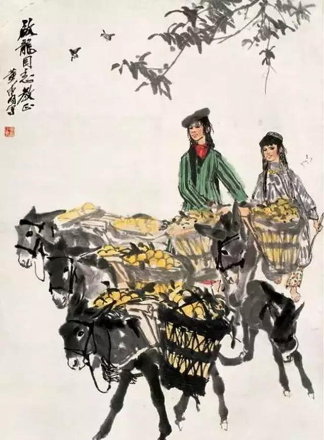 八大国画巨匠的顶尖代表画作