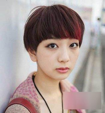 2018胖娃娃图片图片短发,显瘦又女生!时尚型头发发型2014女图片