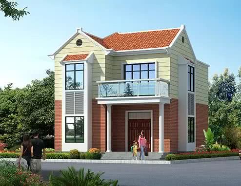 5款80平的农村小别墅户型图,第1款最实尚,第5