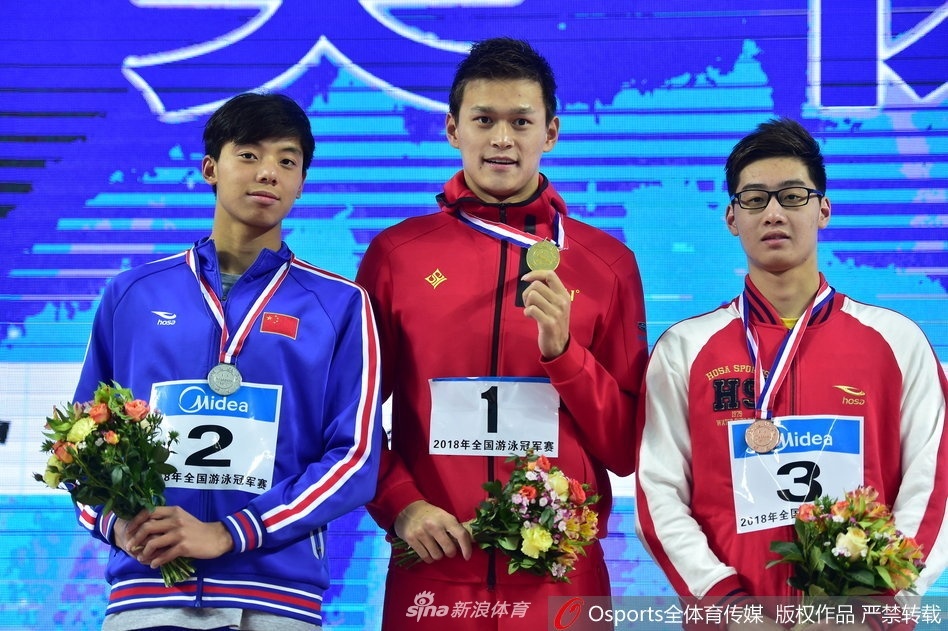 2018年4月14日,2018年全国游泳冠军赛男子80