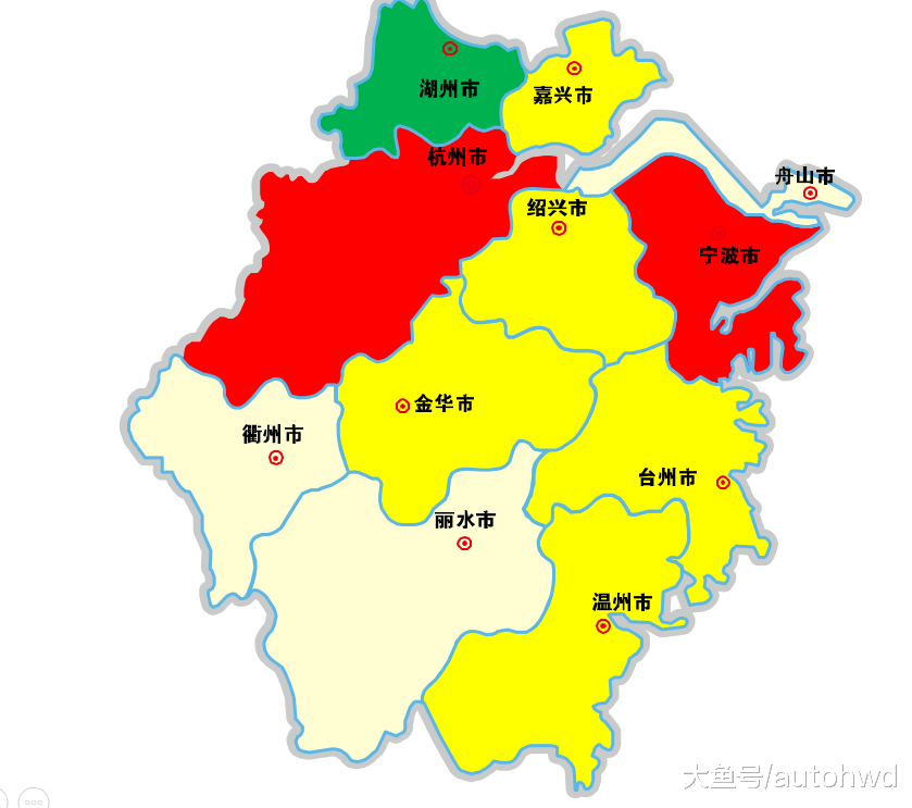 2018年排名, 各省份哪些城市是一线城市, 二线