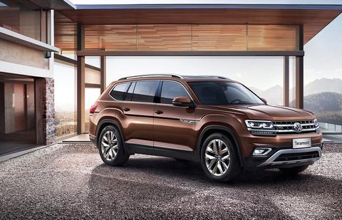 汉兰达在他面前就是小弟，大众途昂诠释七座SUV！