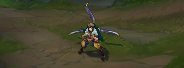 LOL2018重做刀锋意志,自由之翼艾瑞莉娅皮肤