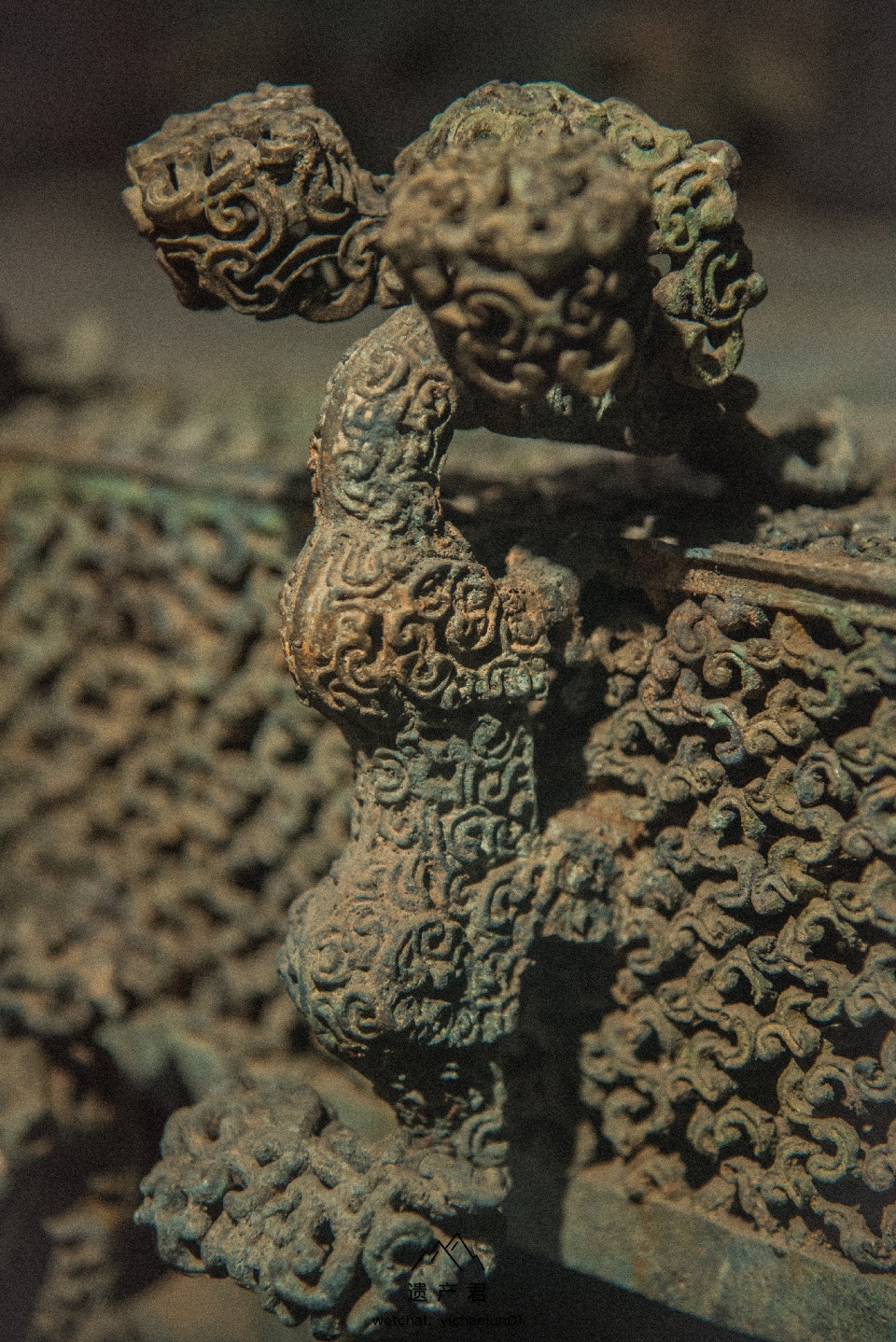 河南博物院藏· 春秋时期云纹铜禁