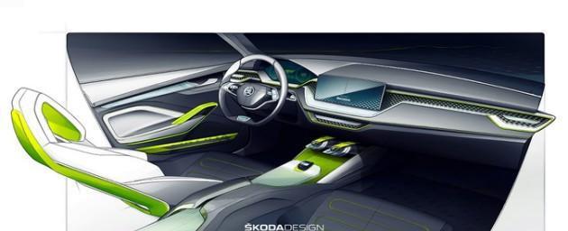 Skoda公布Vision X概念车草图