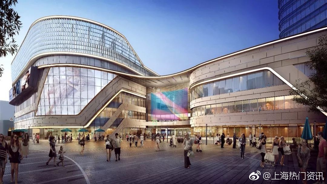 上海白玉兰广场,虹口北外滩首个国际时尚摩登