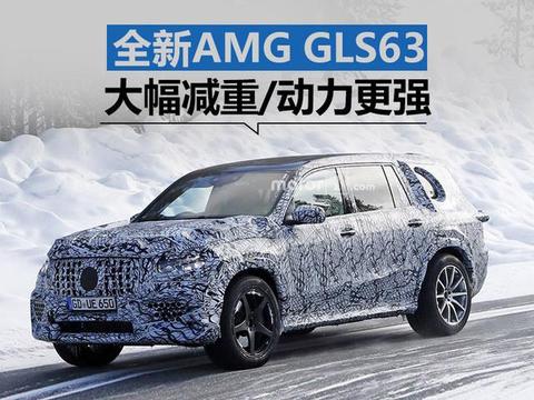 奔驰将推全新AMG GLS63 换搭4.0T V8/大幅减重