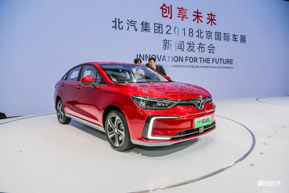 这两款 400 公里怎么选 北汽新能源 EU5 对比江淮 iEVA50