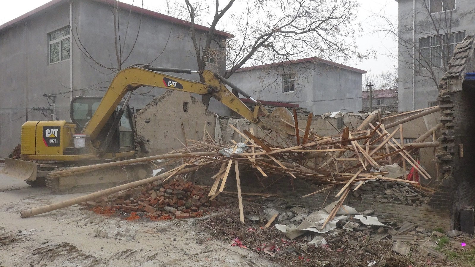 阜阳:省道S237界首市王集段房屋拆迁工作正式