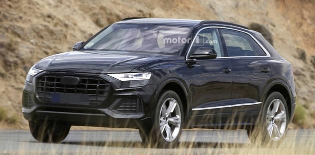 奥迪全新Q8最新谍照曝出 最快下周亮相