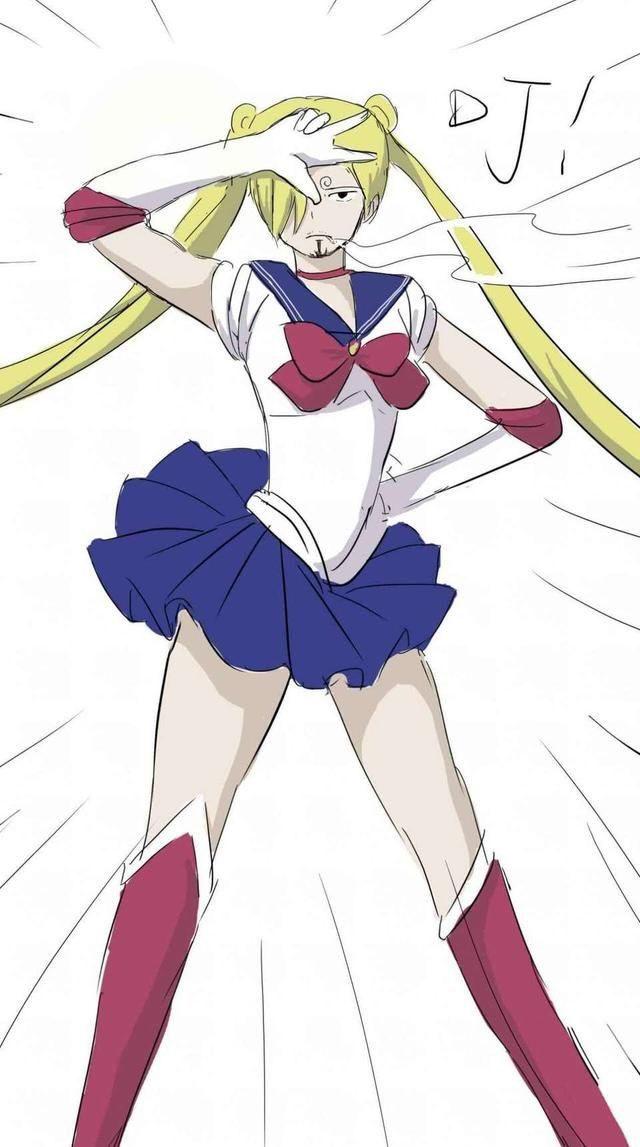 海贼王:穿上战斗服的山治帅到炸裂,路飞和乔巴