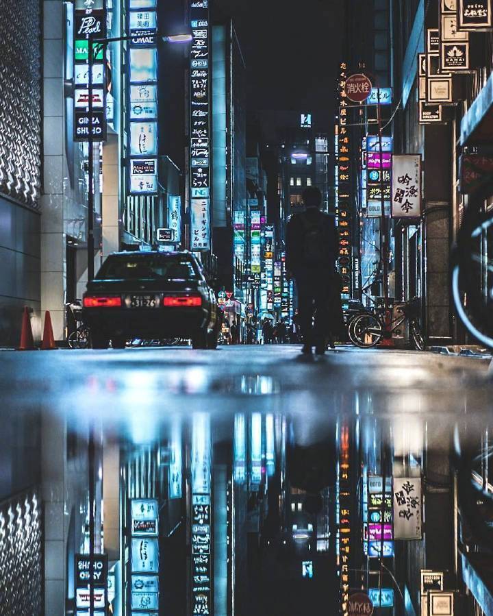 你有没有一个人在陌生的城市看过夜景