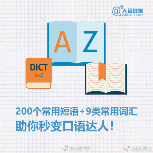 200个常用英语短语+9大类词汇,助你秒变口语