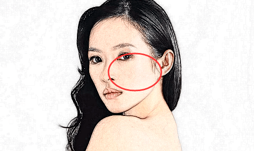 四种克夫相的女人面相,命中无财、穷苦命,容易